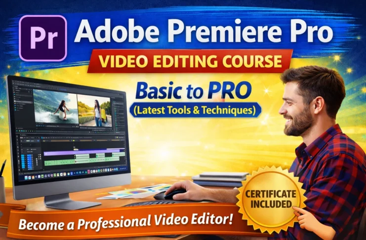 adobe premier pro video editing course